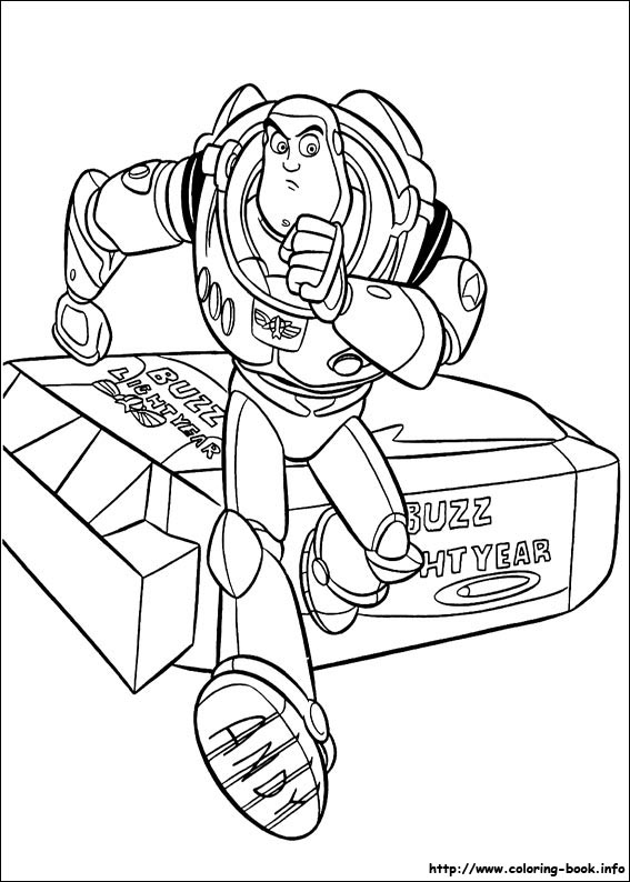 Toy Story coloring picture